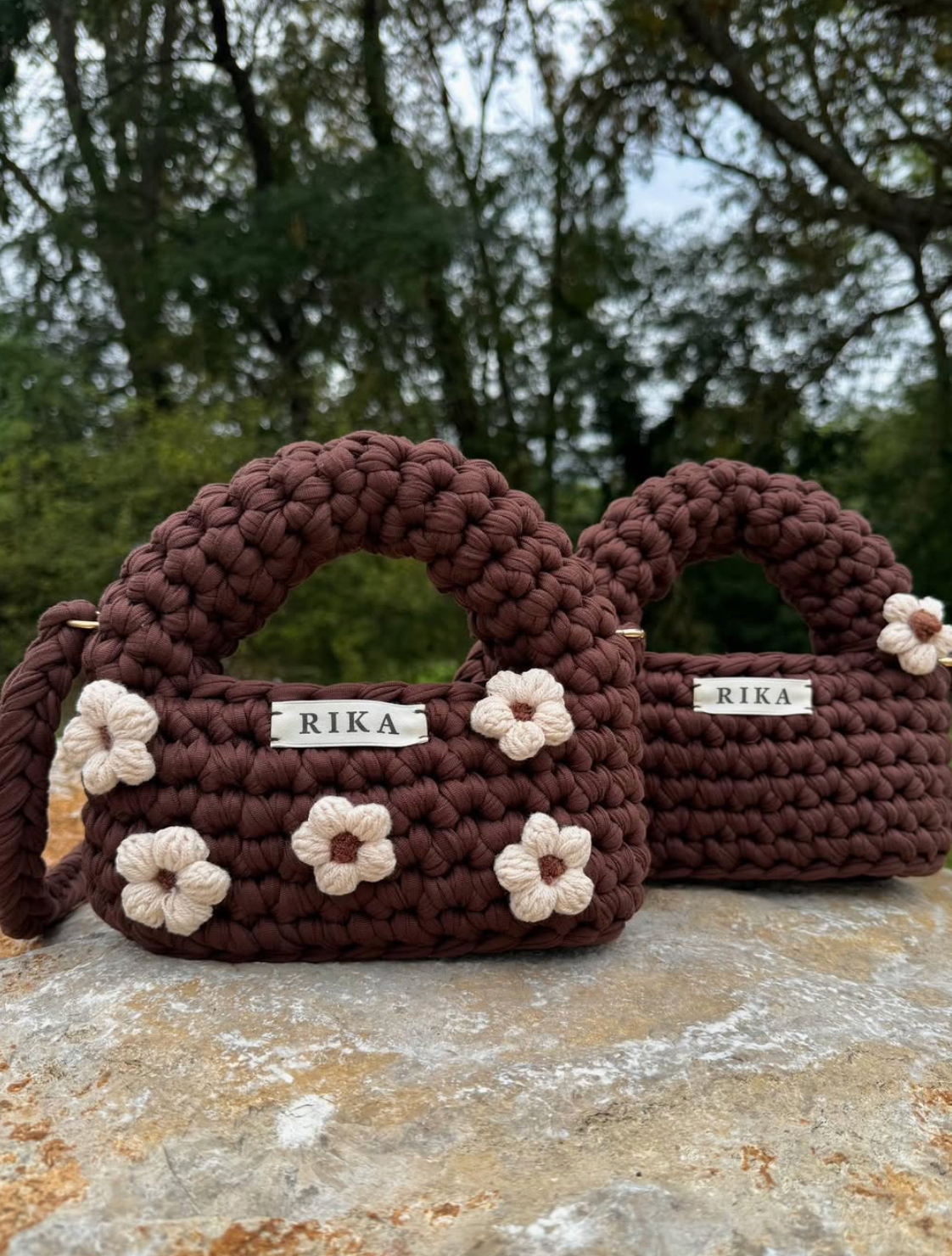 Rika Co — sacs en crochet faits main, mode artisanale et esthétique contemporaine | Little Green Cocoon Bordeaux