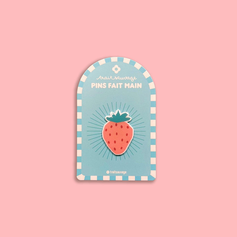 Pin's Fraise, Trait Sauvage