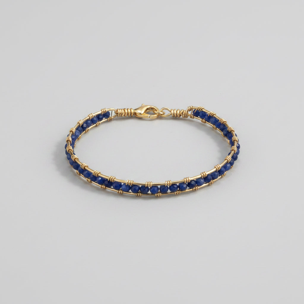 Bracelet pierres naturelles - Sodalite