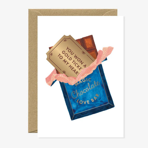 Carte Golden Ticket – All The Ways to Say – boutique Little Green Cocoon Bordeaux