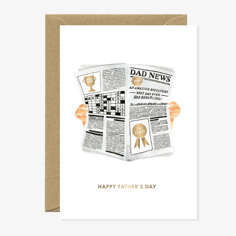 Carte Fête des Pères, Newspaper – All the ways to say