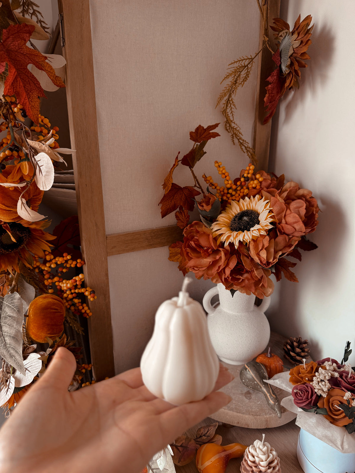 Bougie courge mymilkycandle