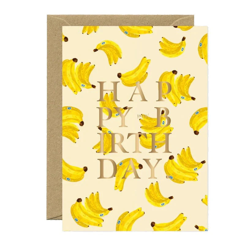 Carte Happy Birthday Banana – All the ways to say