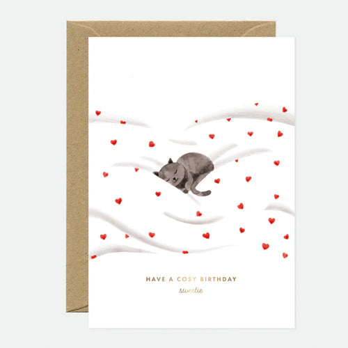Carte Have a Cosy Birthday Sweetie – All the ways to say