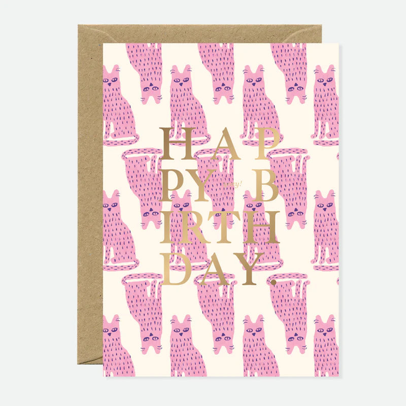 Carte Happy Birthday Stinky Cat – All the ways to say