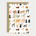 Carte anniversaire Birthday Dogs Pattern – All The Ways to Say
