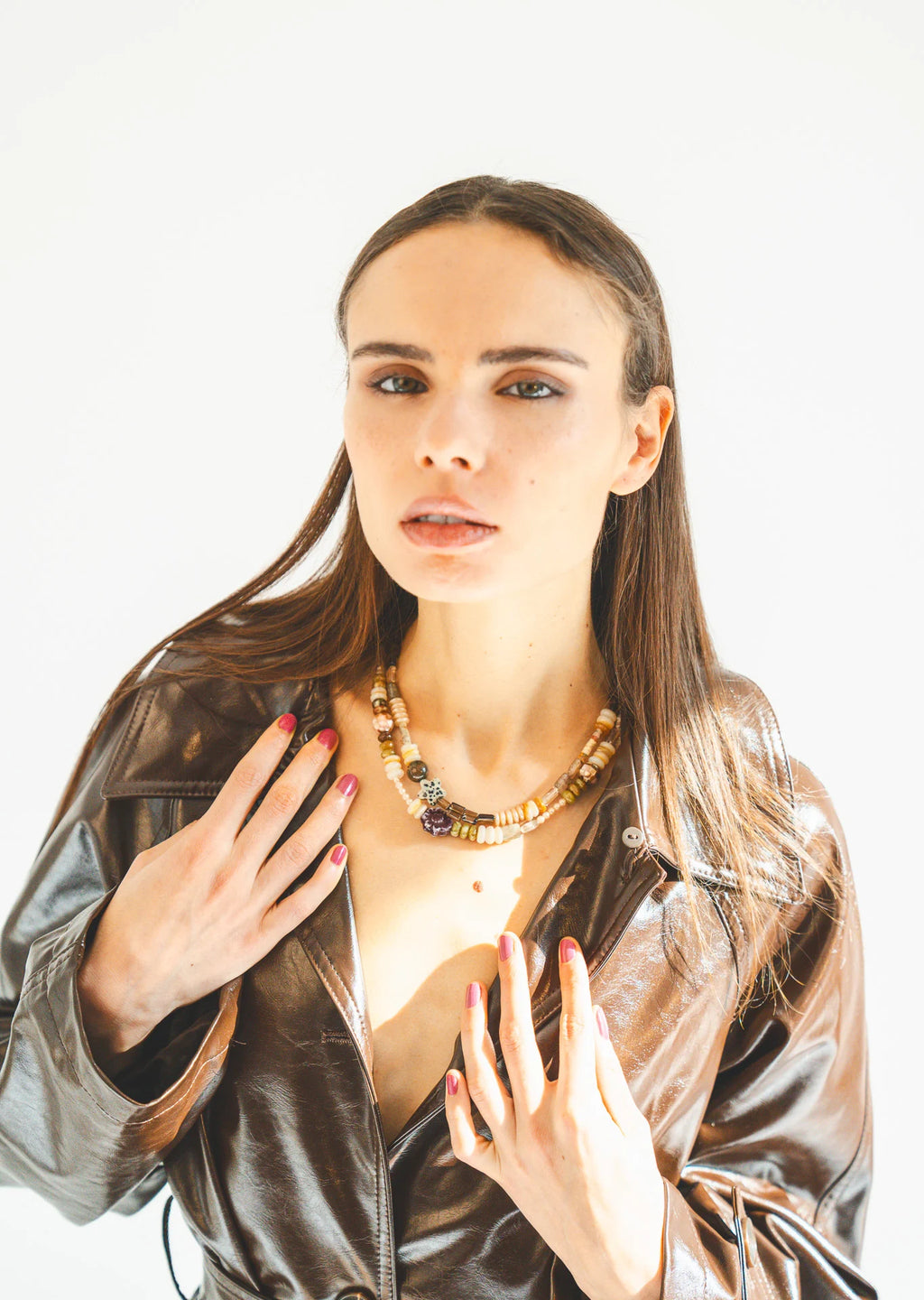 Collier Albertine Marie-Louise Bijoux – porté, design généreux et joyeux