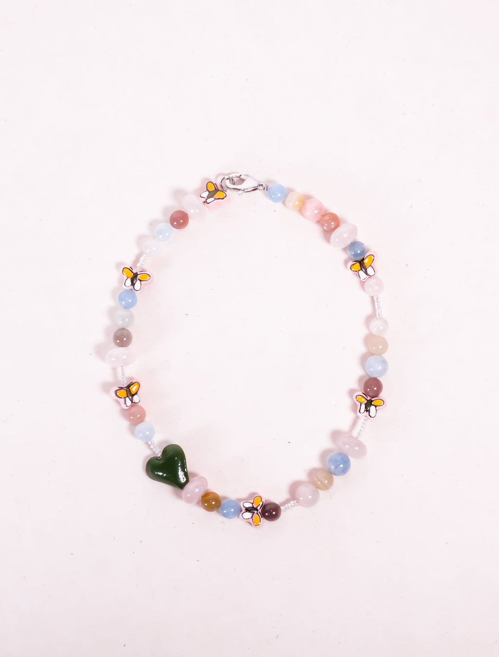 Collier Elsa Marie-Louise Bijoux – perles céramique et acrylique colorées, fait main Bali