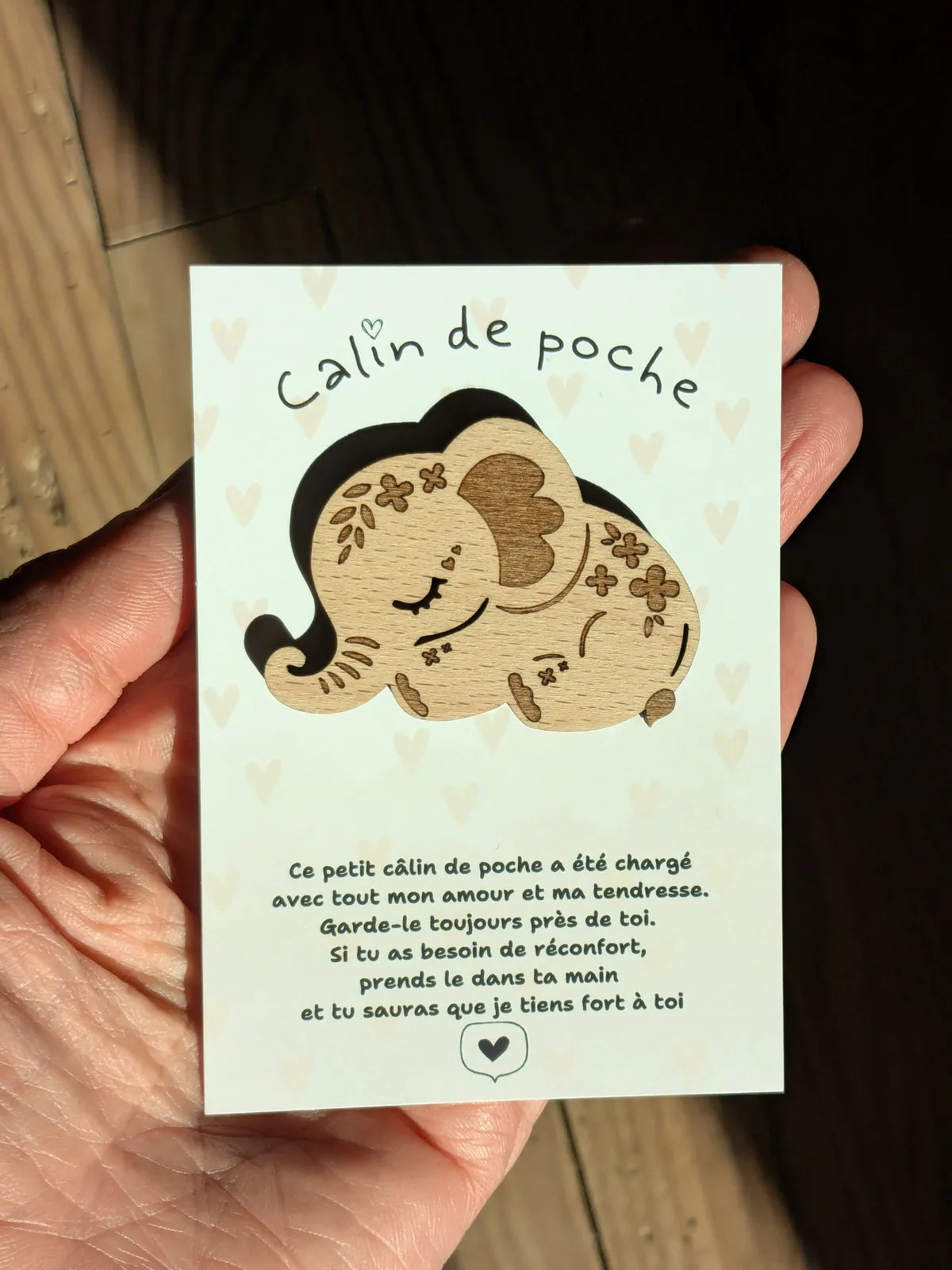 Câlin de Poche Éléphant