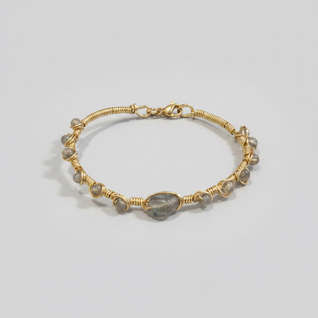 Bracelet pierres naturelles - Labradorite