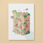 Affiche 30×40 — La maison qui rêve - Petit Nuage