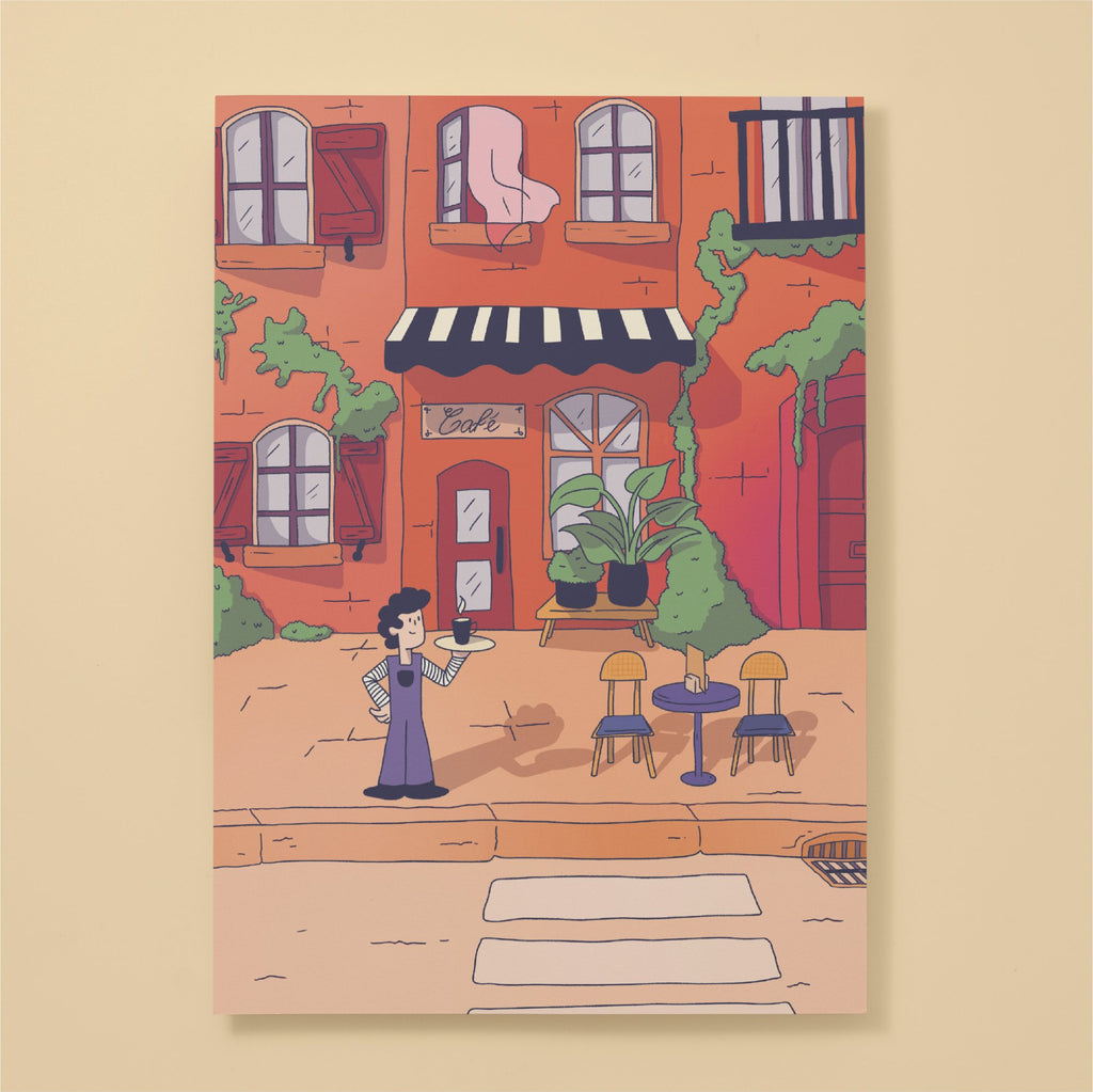 Affiche 30×40 — Heure dorée - Petit Nuage