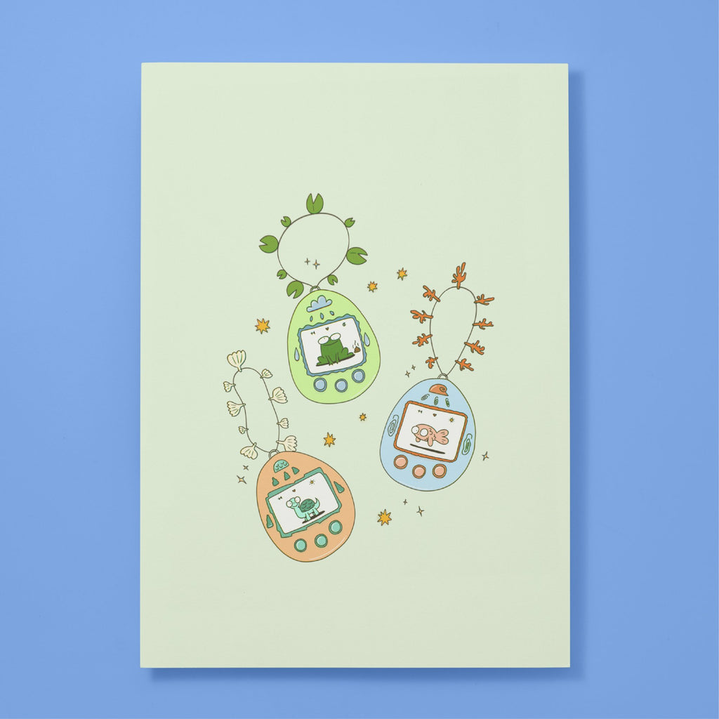 Affiche 30×40 — Nuagochi - Petit Nuage