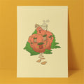Affiche 30×40 — Un toit couleur automne - Petit Nuage