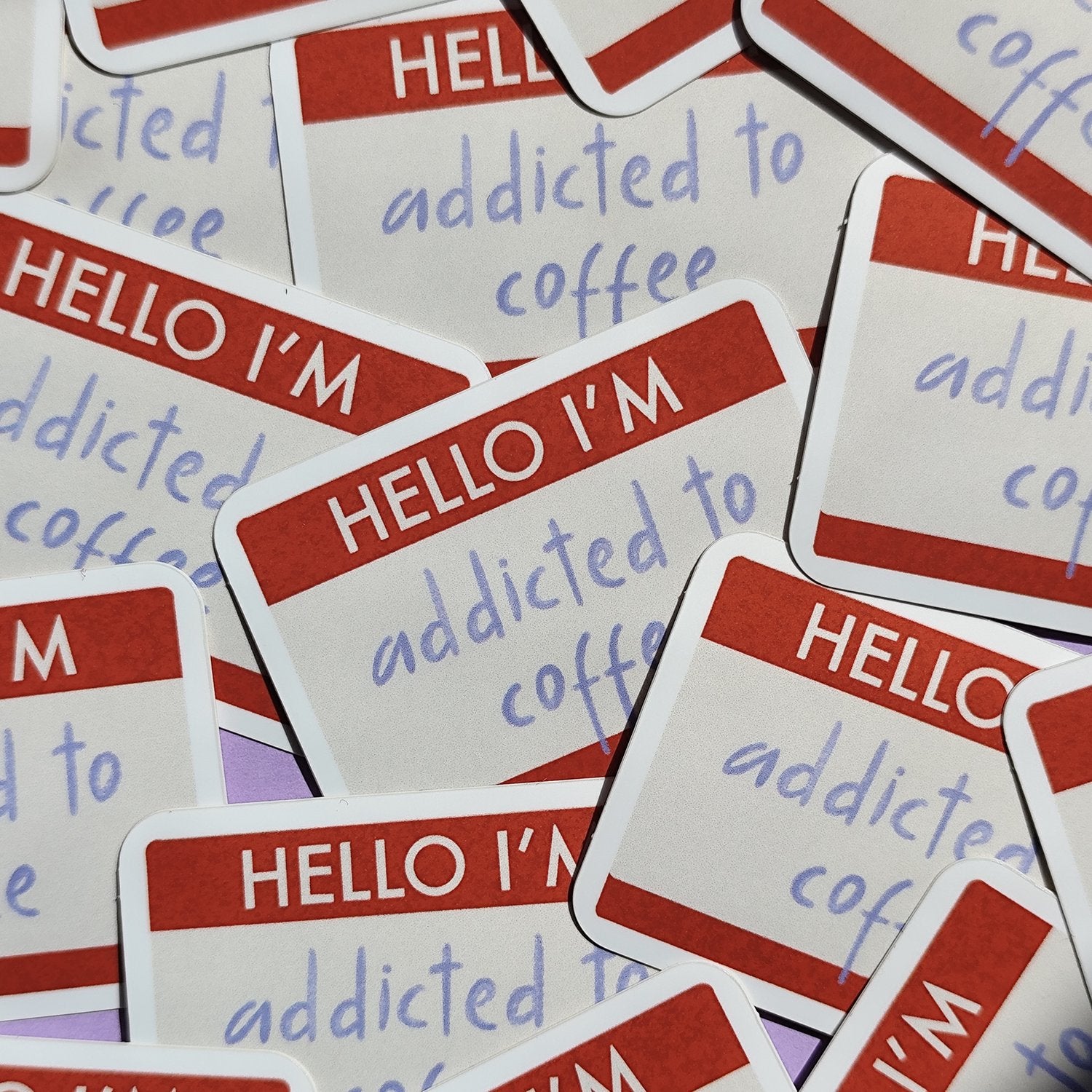 Sticker Addicted to Coffee - Spark Room