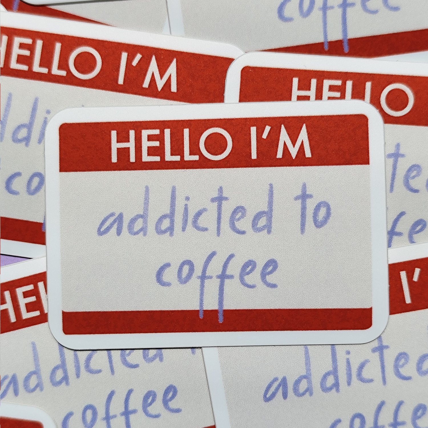 Sticker Addicted to Coffee - Spark Room