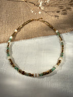 Collier Biarritz ZOUZBIJOUX, vue d'ensemble sur fond clair