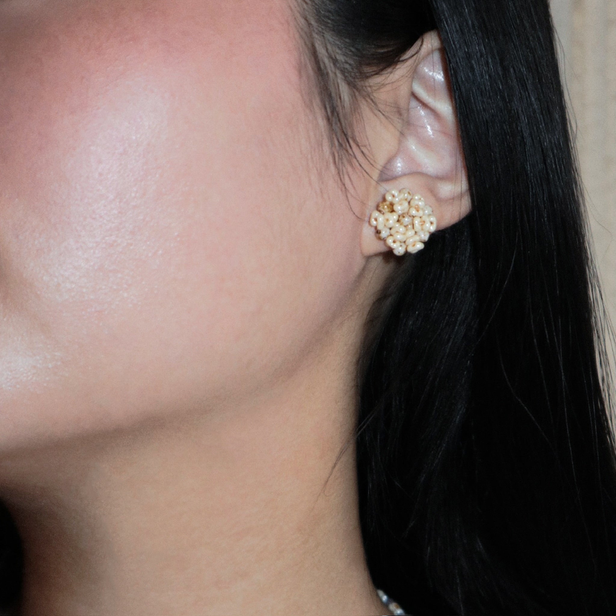Boucles d'oreilles Camélia - Chamini