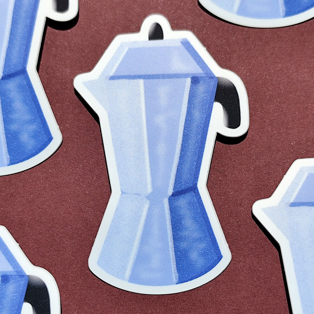 Sticker Cafetière à l'italienne - Spark Room