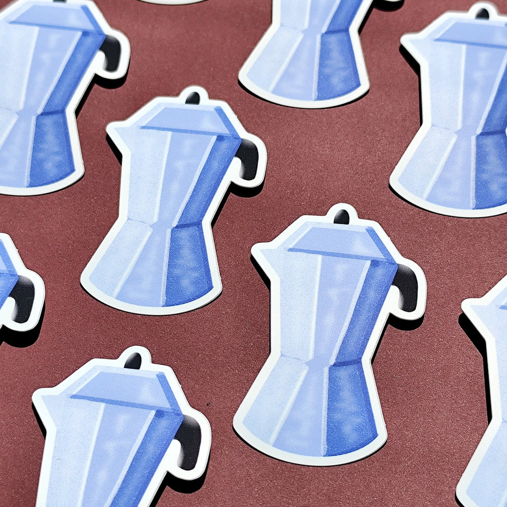 Sticker Cafetière à l'italienne - Spark Room