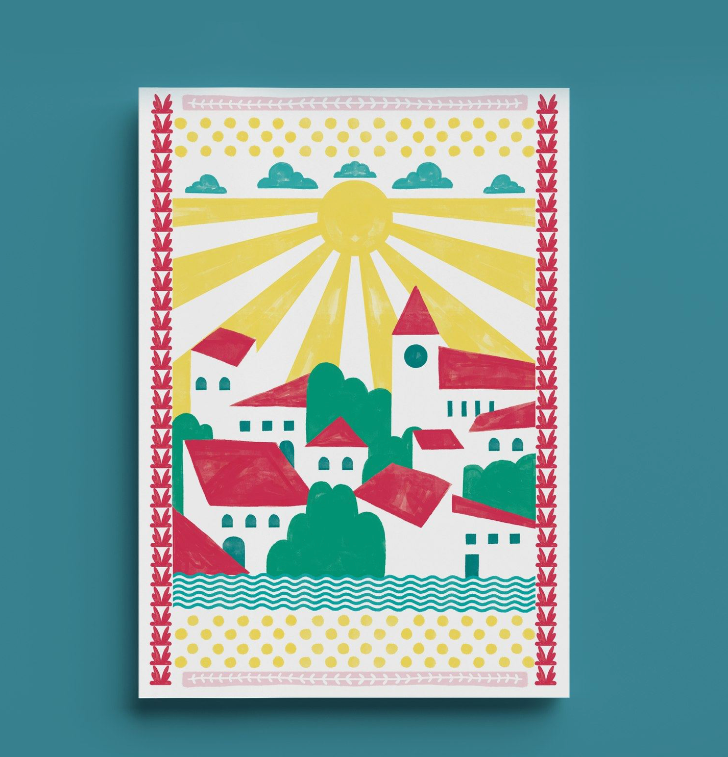 Carte Postale Pueblo