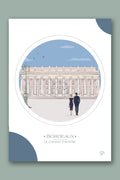 Carte illustrée Grand Théâtre de Bordeaux - Bms création