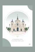 Carte illustrée Cathédrale Saint-Louis de Versailles - Bms création