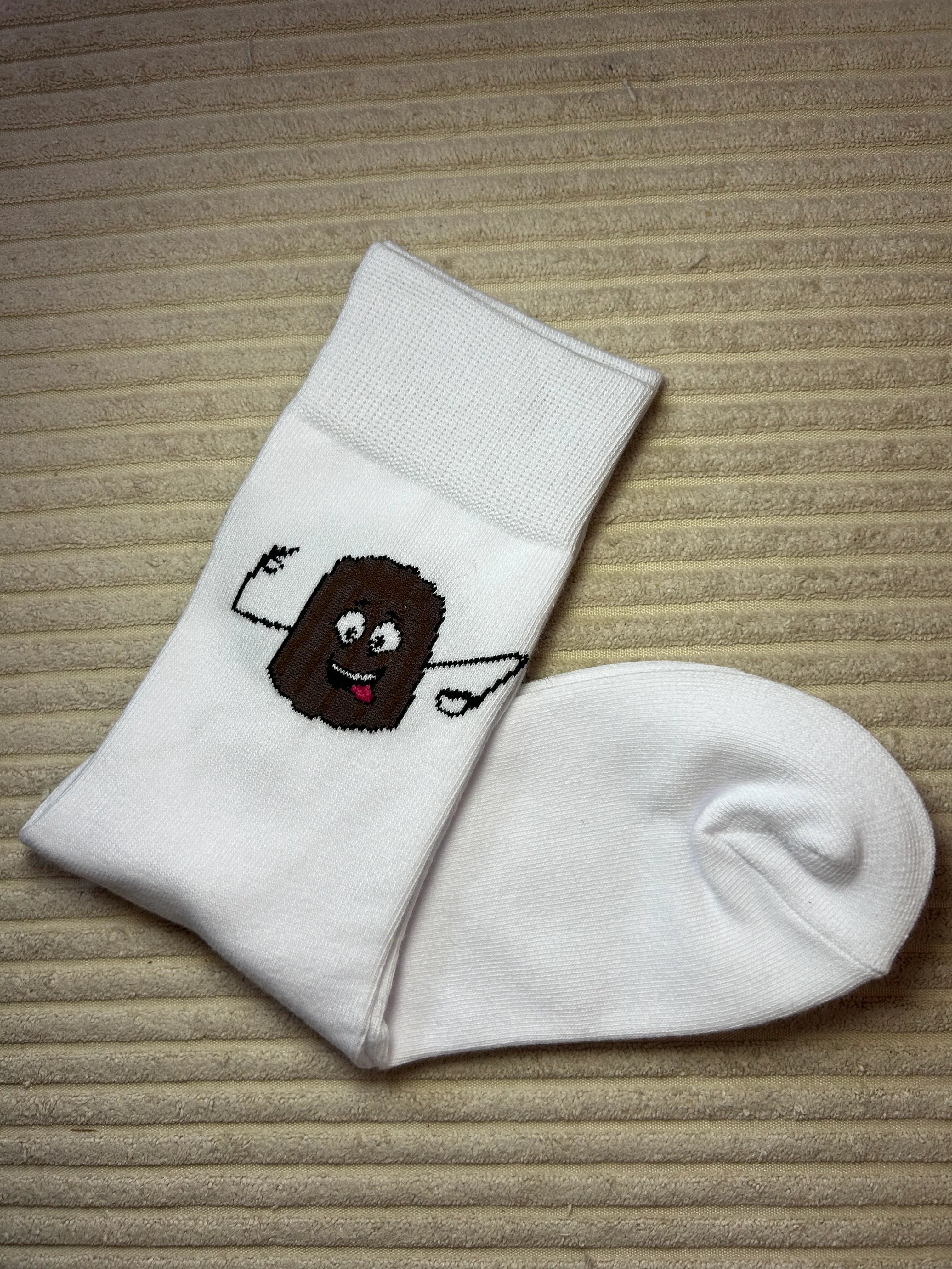 Chaussettes Unisexe - Café Cannelé