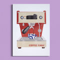 Print Coffee First A4 - Spark Room