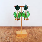 Feuillage - boucles d'oreilles Beau-en-Boucle