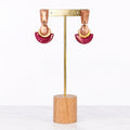 Gatsby Rose - boucles d'oreilles Beau-en-Boucle