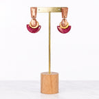 Gatsby Rose - boucles d'oreilles Beau-en-Boucle
