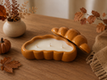 Bougie croissant mymilkycandle senteur avoine miel