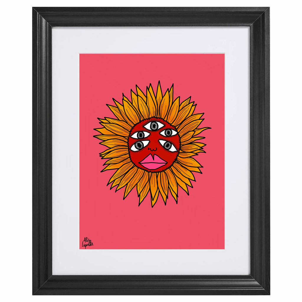 Affiche A4 — Tournesol