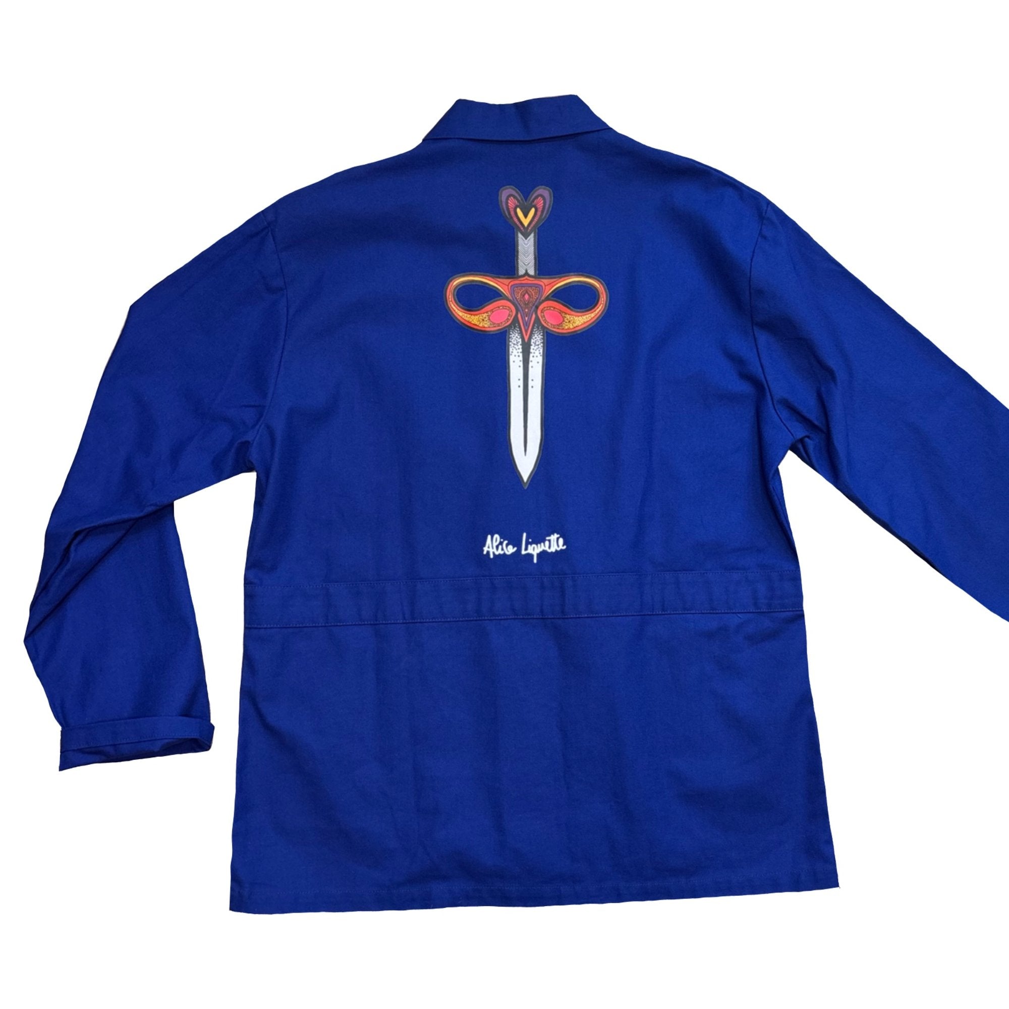 Veste de travail — Dague (M/L Bleu) - Alice Liquette