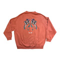 Sweat crop Nike — Fleurs (M Bleu) - Alice Liquette