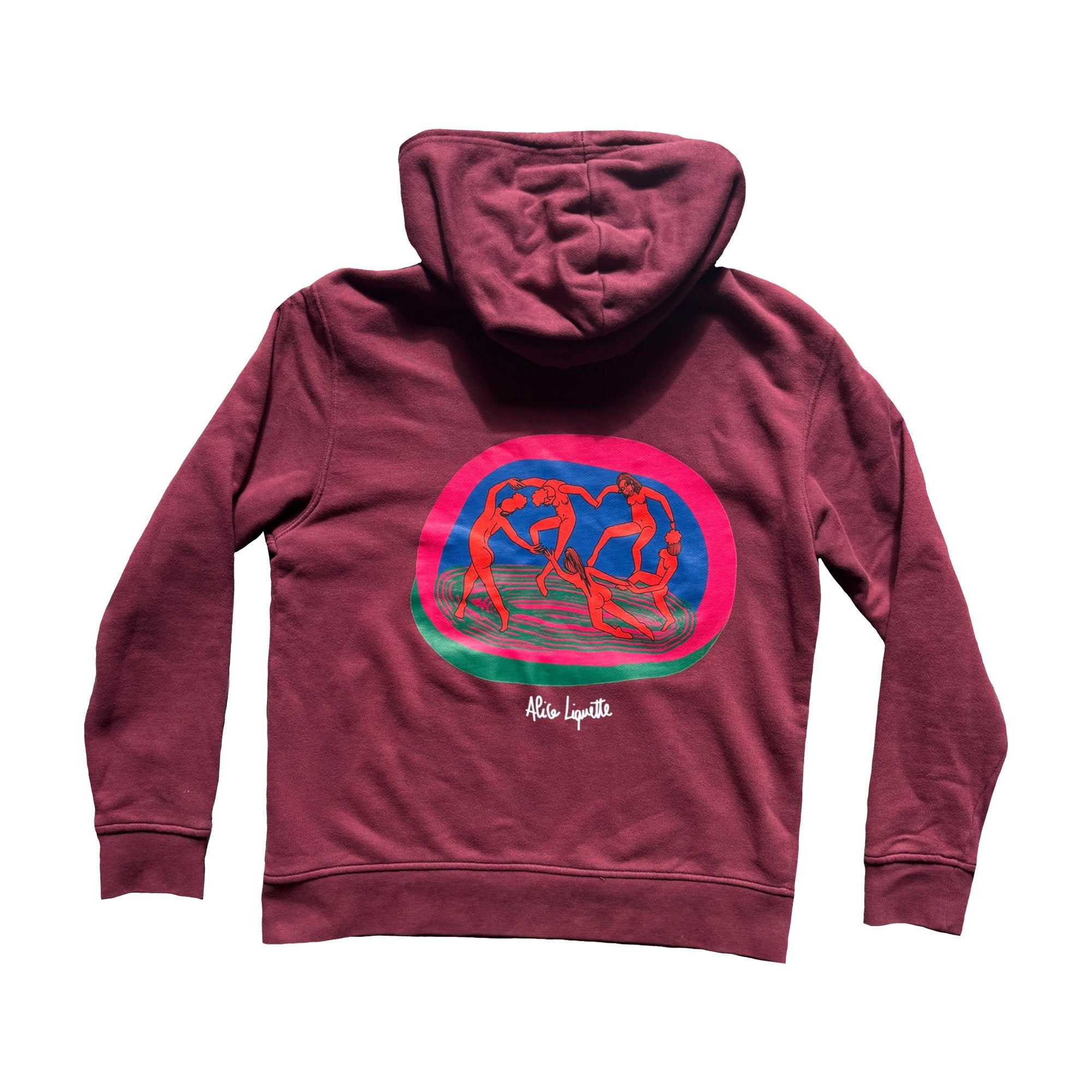 Hoodie mixte Nike — Danseuses (L Bordeaux) - Alice Liquette