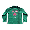 Veste de travail — Visage rose (44/L Vert) - Alice Liquette