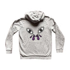 Hoodie mixte Adidas — Yeux violet (M Vert) - Alice Liquette