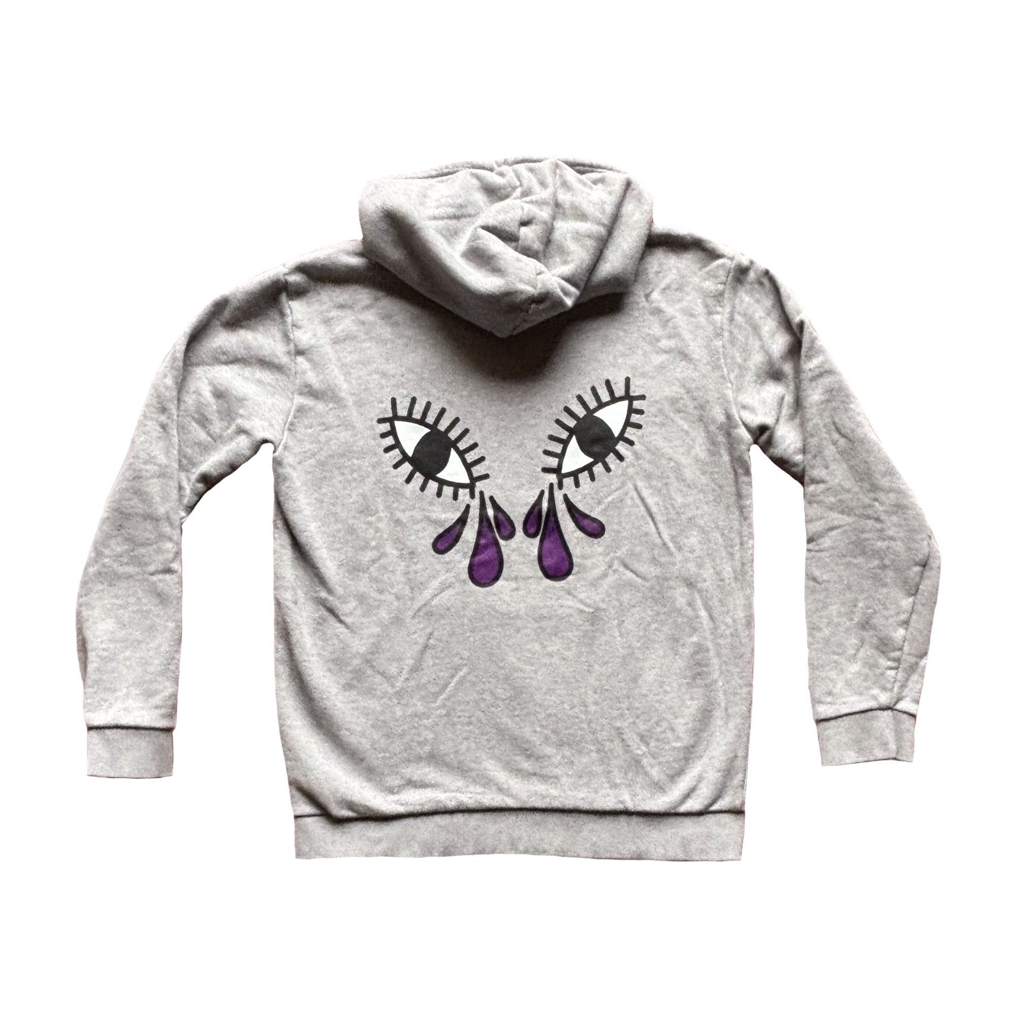 Hoodie mixte Adidas — Yeux violet (M Vert) - Alice Liquette