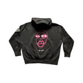 Hoodie crop Adidas — Visage rose (S/M Beige) - Alice Liquette