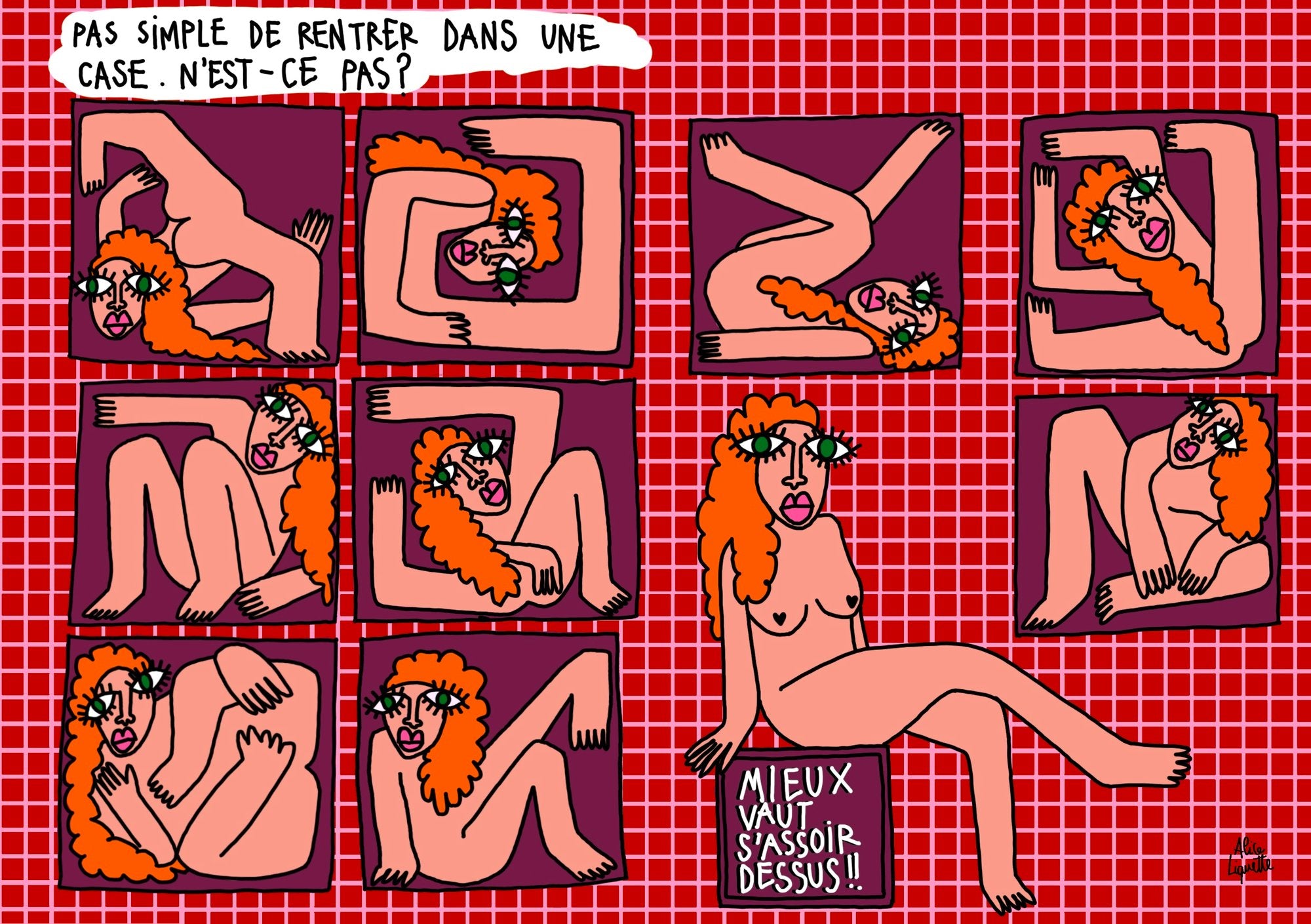 Affiche A5 — Cases