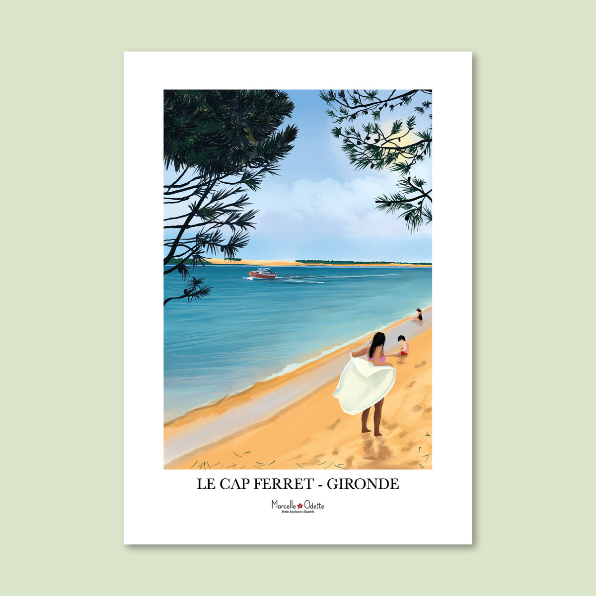 Affiche Cap Ferret