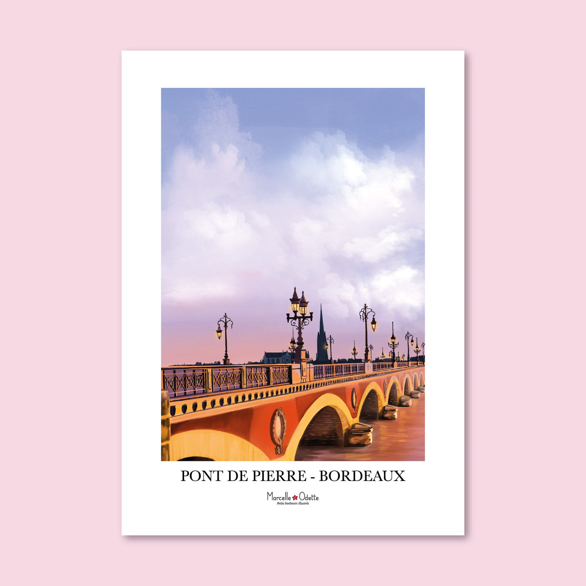 Affiche Pont de Pierre