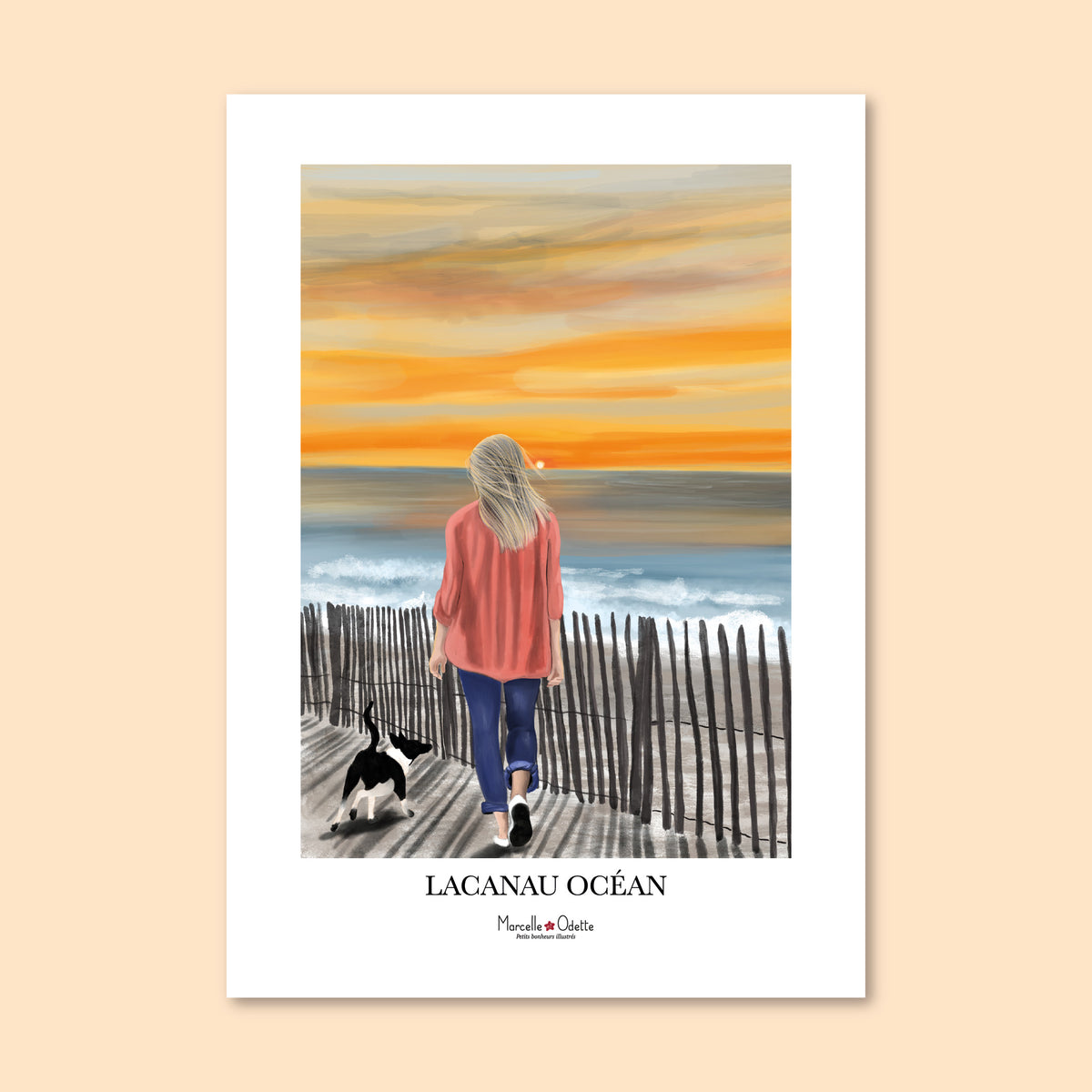 Affiche Lacanau