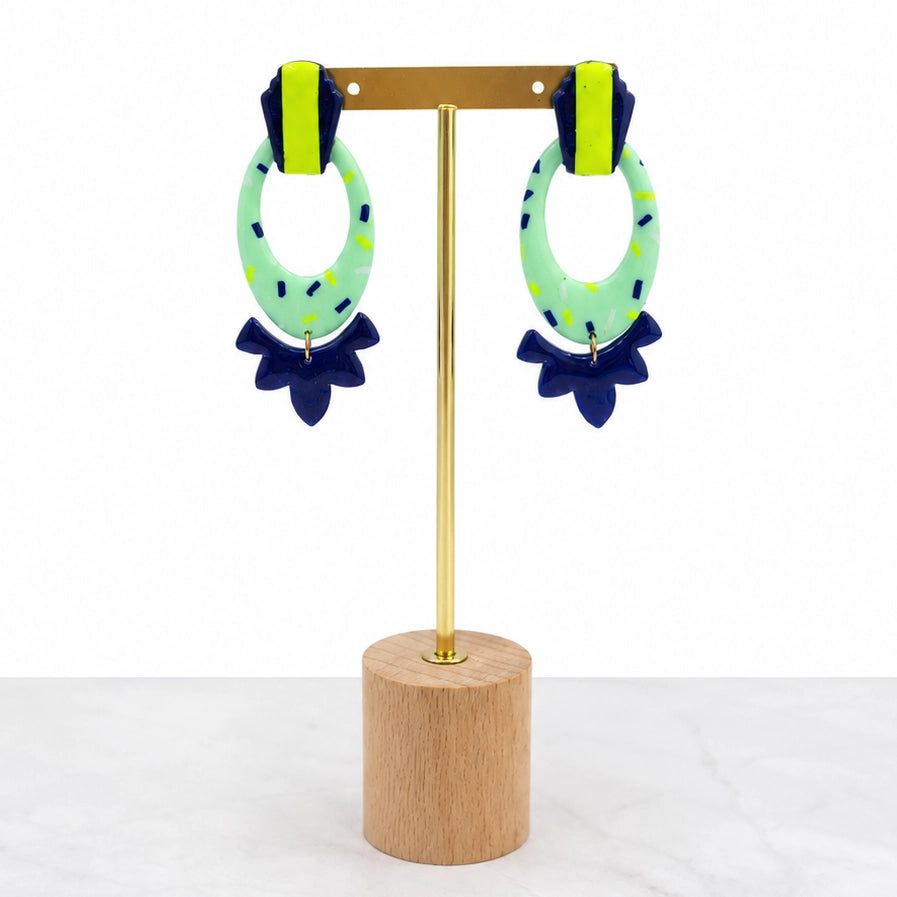 Mint - boucles d'oreilles Beau-en-Boucle