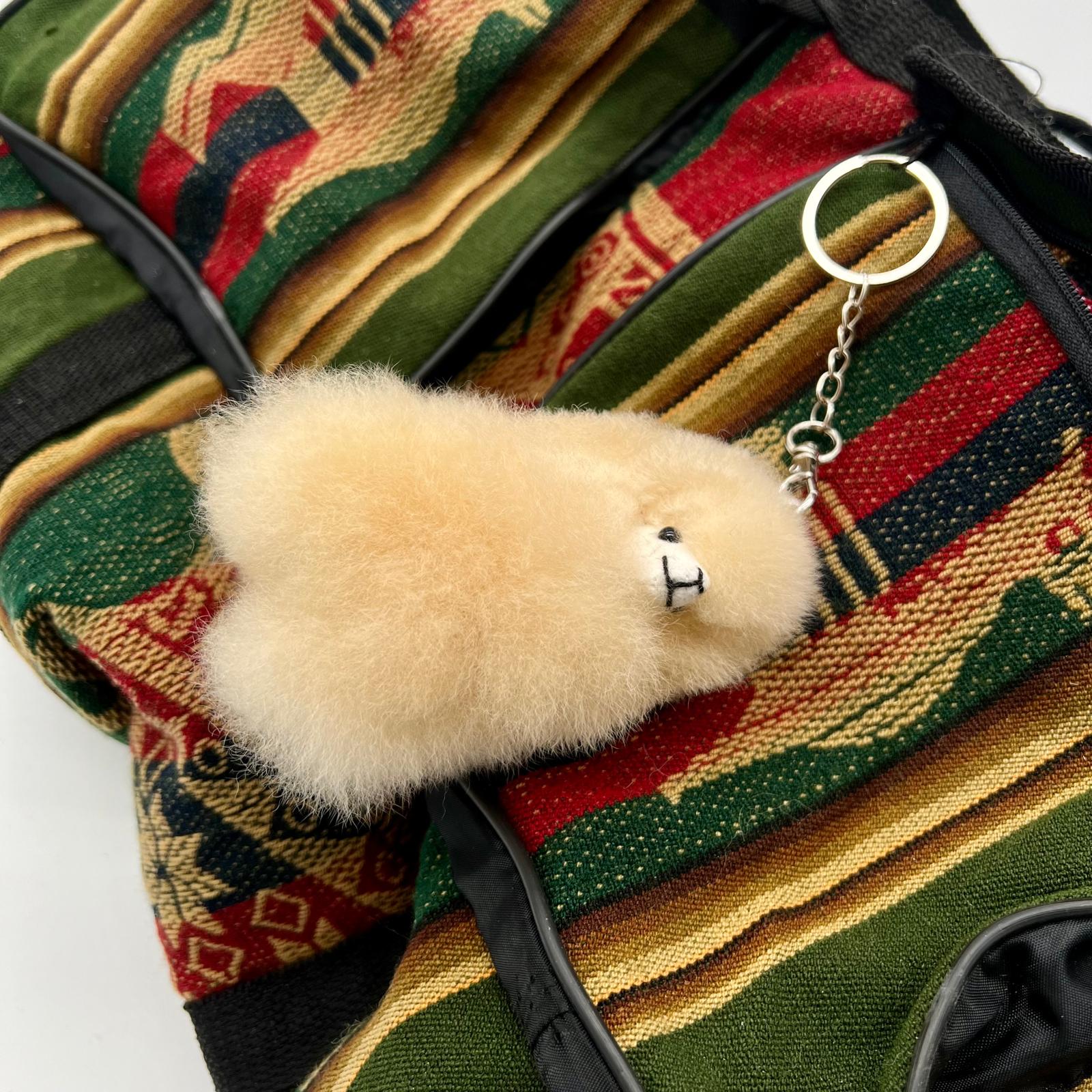 Porte-clés Mini Alpaga Inkari