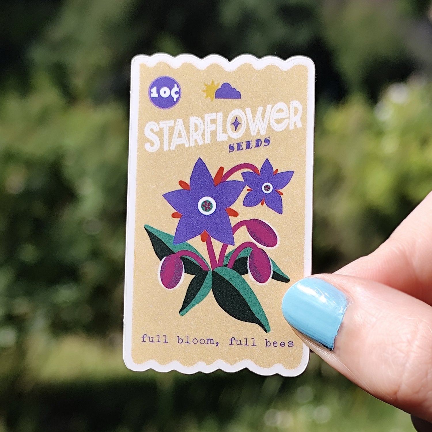 Sticker Starflower Seeds - Spark Room