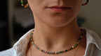 Collier Tissa Bahlïa Bijoux, détail pierres naturelles
