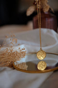 Collier SOL Bahlïa Bijoux, pendentif plaqué or